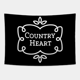 Country Heart Tapestry