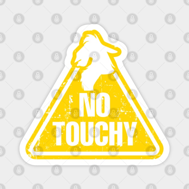 No Touchy Magnet by SaltyCult