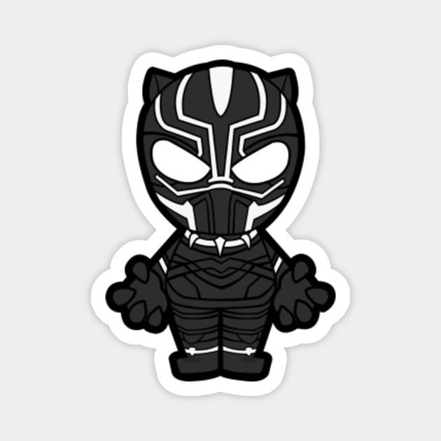 >Black Panther Chibi Black Panther Magnet Teepublic Au