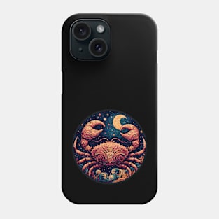 ZODIAC Cancer - Astrological CANCER - CANCER - ZODIAC sign - Van Gogh style - 18 Phone Case