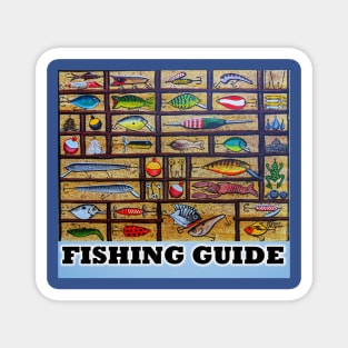 Fishing Guide- fishing lures Magnet