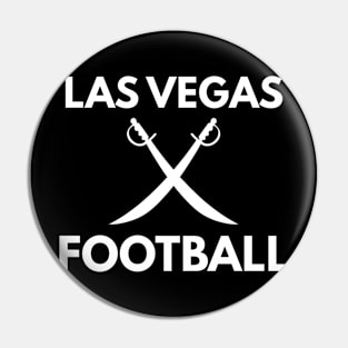 Las Vegas football Pin