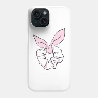 cute hair scrunchie Phone Case