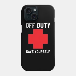 Lifeguard - Off duty save yourself Phone Case