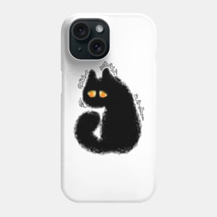 Sad Cat MS paint Phone Case