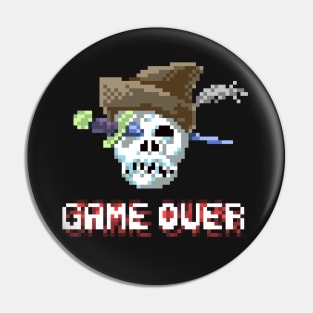 GAME OVER version 3 Pin