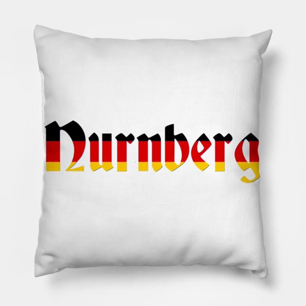 Most Beautiful Town of Nurnberg Pillow by halodoc