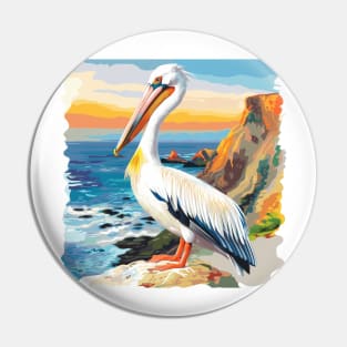 Pelican Art Pin