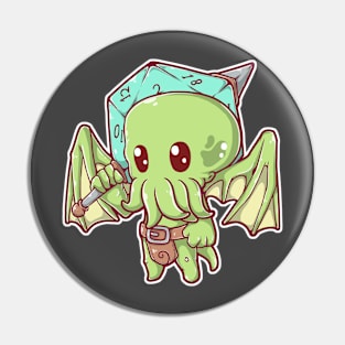 Cthulhu Barbarian Pin