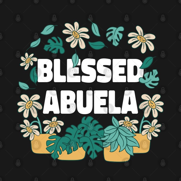 Floral Regalo Para Abuela Blessed Abuelita Spanish Grandmother by USProudness