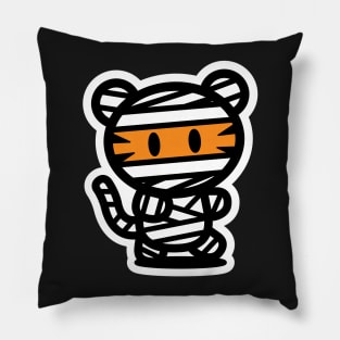 Mummy Tiger Bambu Brand Halloween October Pillow