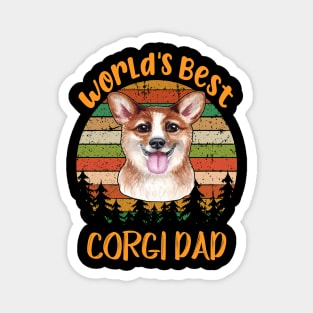 World'S Best Corgi Dad (292) Magnet