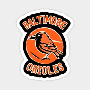 American Baltimore Orioles Baseball Teaming Up with Birdie Magnet