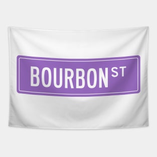 Bourbon st purple Tapestry