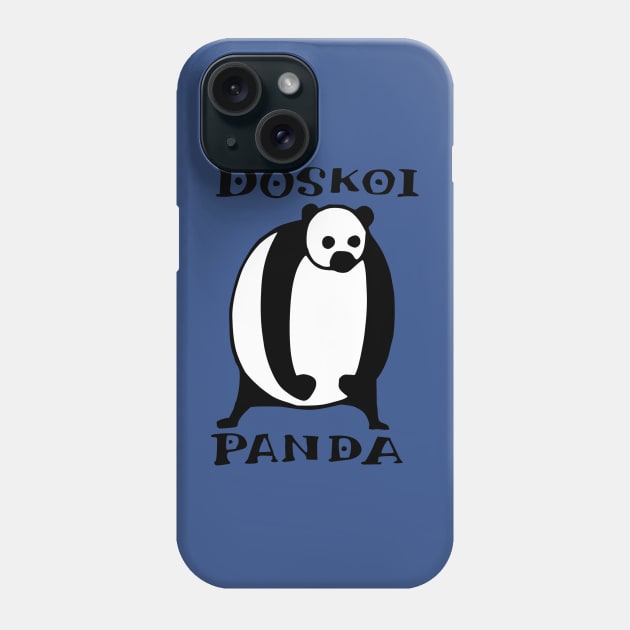 Doskoi Panda Phone Case by Naturestory