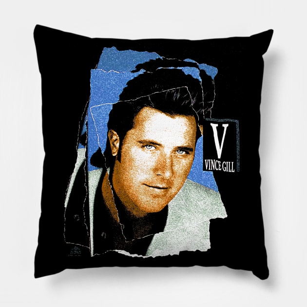 Vince Gill Pillow by FandiLagi