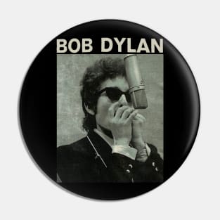 vintage bob - dylan Pin