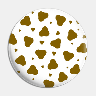 Brown Cow Spots Pin