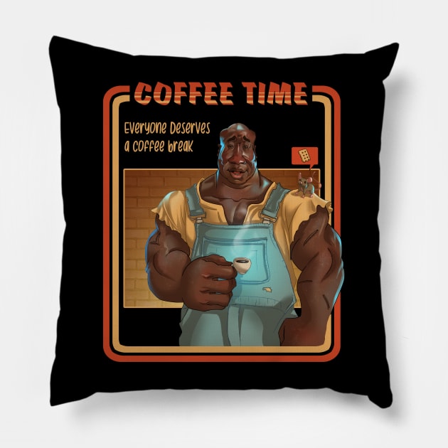 Coffee Time Pillow by Lima's