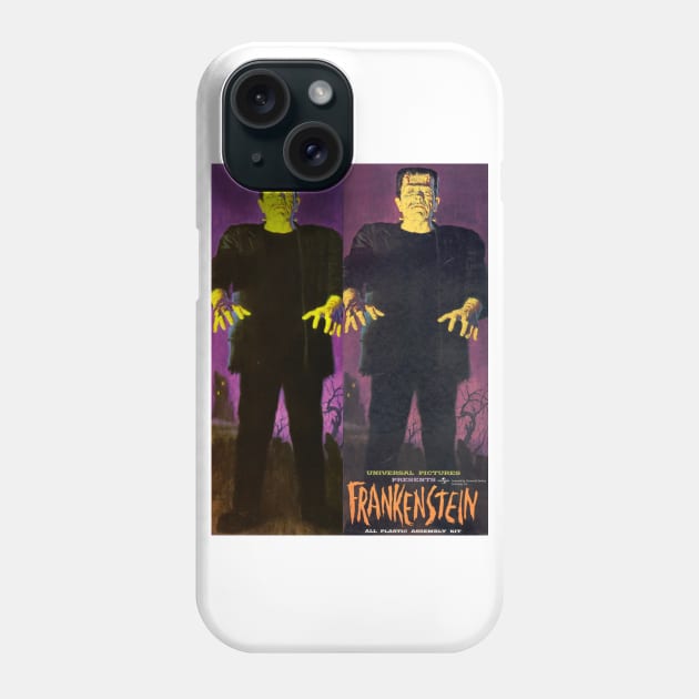 Aurora Monster Model Kit Phone Case by DirtyD