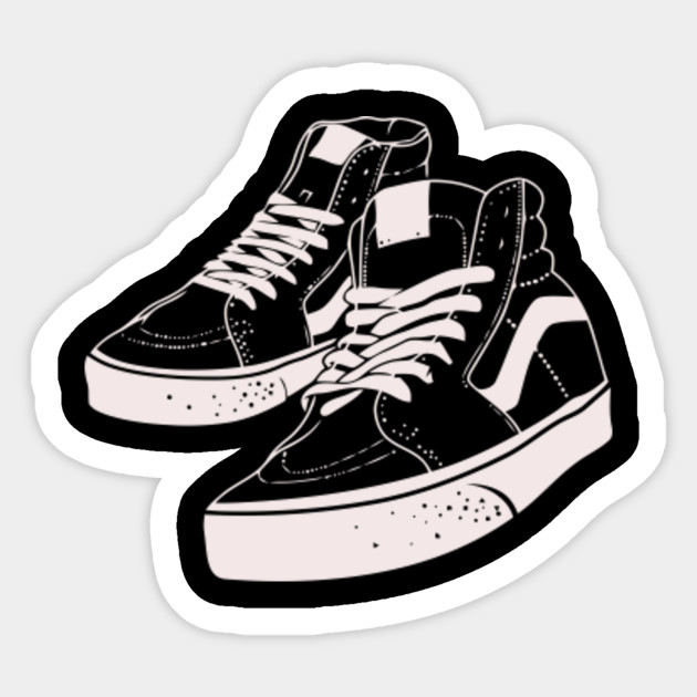 vans sticker on shoes