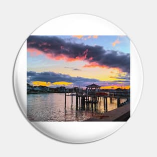 Shark River Sundown Pin