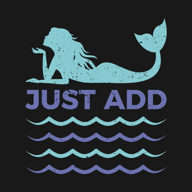 Just add water mermaid design. by SzarlottaDesigns