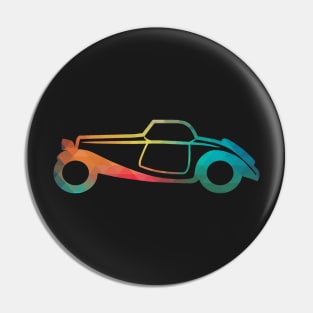 Rainbow old car 08 Pin