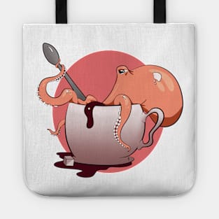 Tea time Octopus Tote