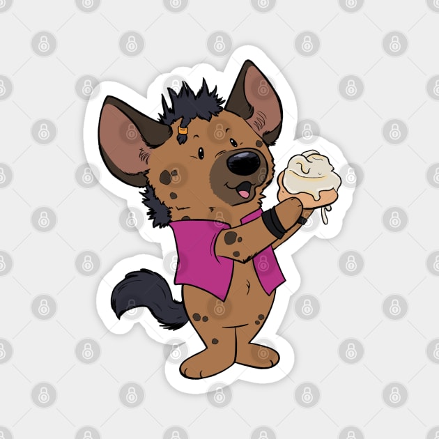 Synonym Gnoll Cinnamon Roll Magnet by DnDoggos