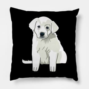 Baby Akbash dog , cute puppy, great pyrenees baby, akbash baby dog australia Pillow