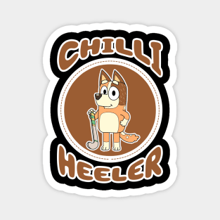 Chilli Heeler III Magnet