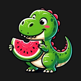 Krokodil, Melone, Wassermelone, Frucht, fruchtig, lustig, T-Shirt