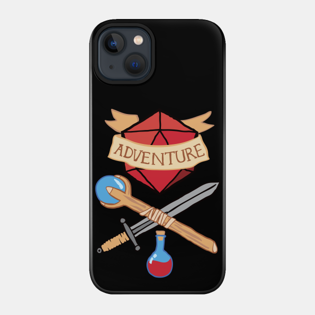 Adventure D&D Tshirt - Dungeons And Dragons - Phone Case