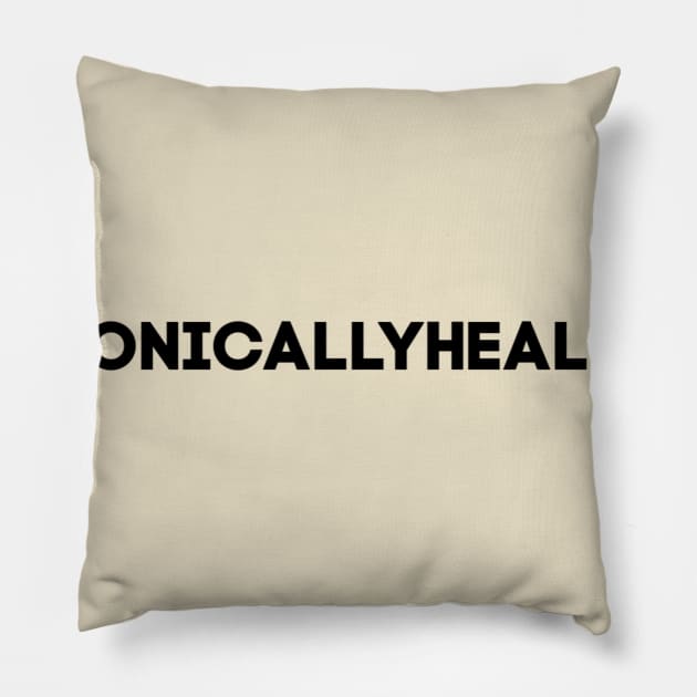 Chronically Healing Pillow by mindingmywellness