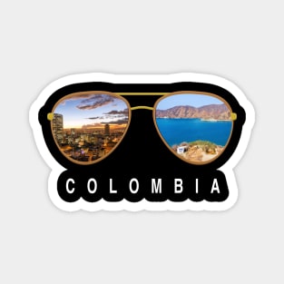 Colombia  sunglasses Magnet