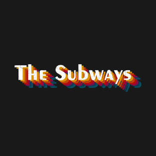 retro vintage The Subways T-Shirt