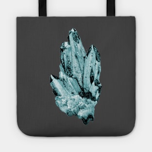 blue raspberry crystal cluster Tote