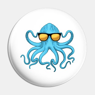 Octopus Sunglasses Pin