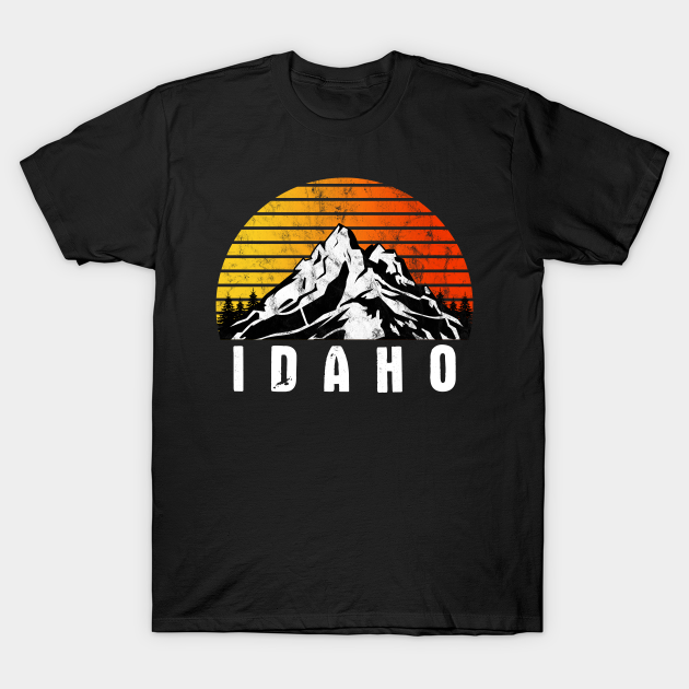 Discover Classic Retro Idaho USA - Idaho - T-Shirt
