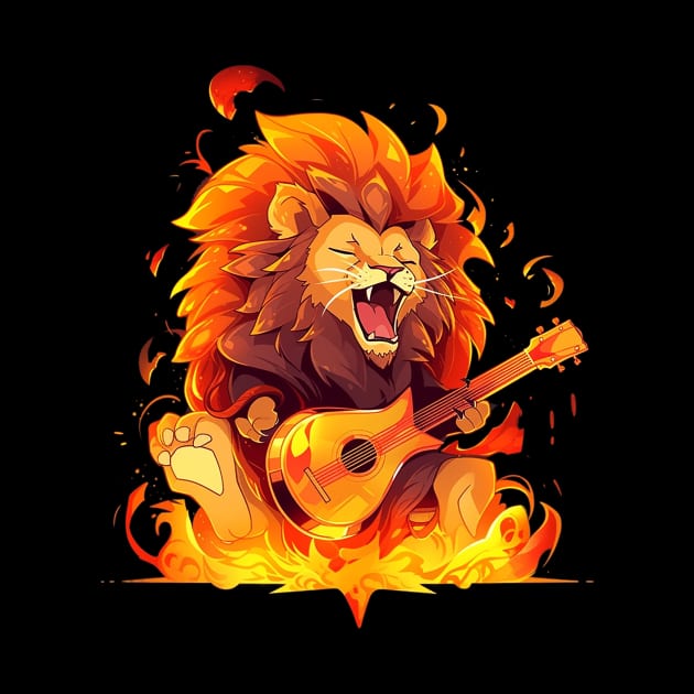 cute lion by lets find pirate