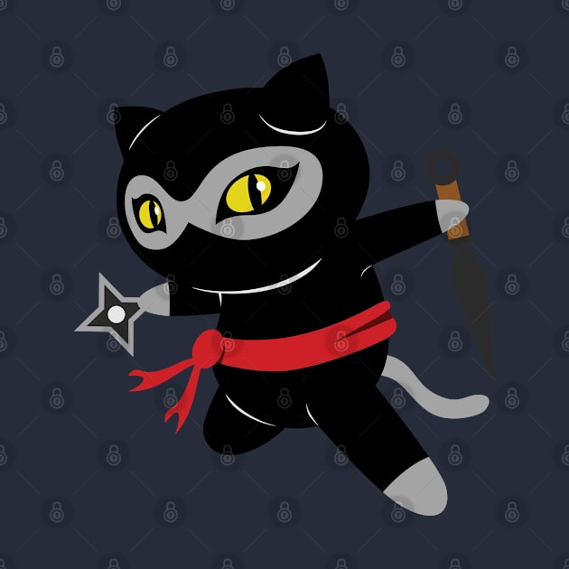 Ninja Cat Strikes! by The Toku Verse