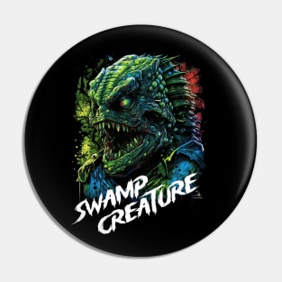 Swamp Creature Pin