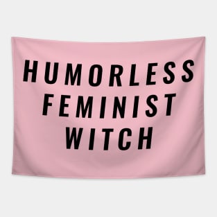 Humorless Feminist Witch Tapestry