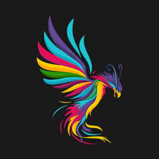 rainbow phoenix T-Shirt