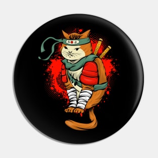 Shinobi Cat Pin