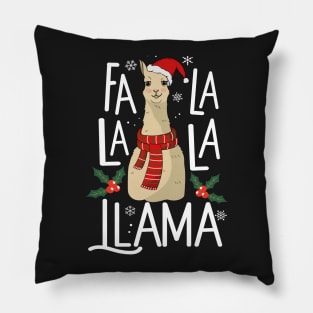 Fa La La La Llama Pillow