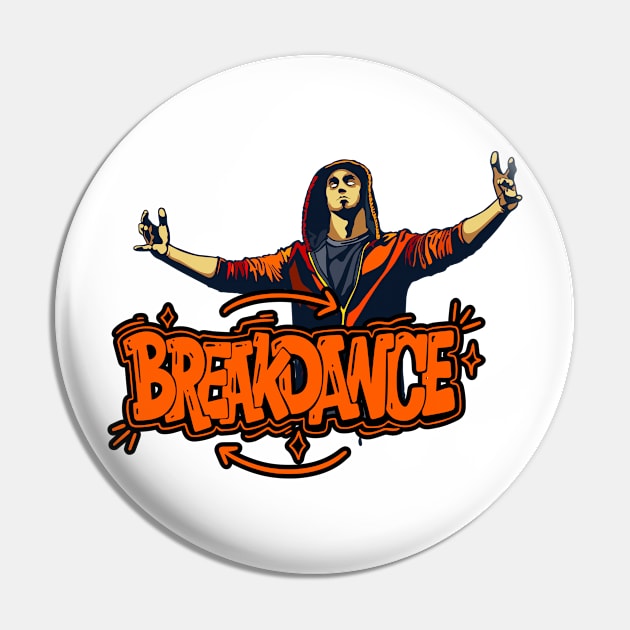 Breakdance Pin by Abiarsa