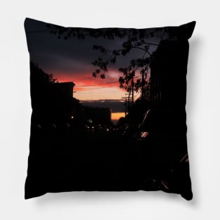 Twilight Street 1 Pillow