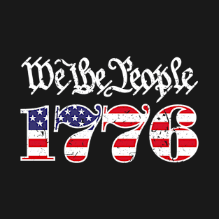 We The People 1776 US Flag T-Shirt